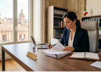 Avvocata di Federconsumatori Palermo esamina documenti sul caso Visodent finanziamento annullato