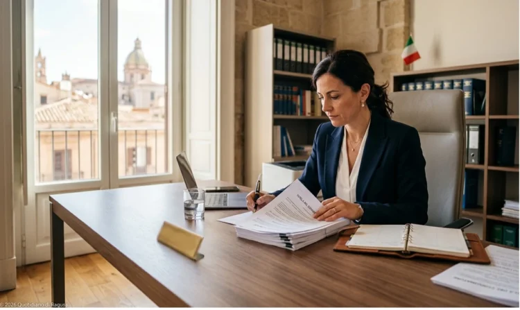 Avvocata di Federconsumatori Palermo esamina documenti sul caso Visodent finanziamento annullato