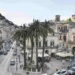 Veduta panoramica notturna del centro storico di Modica