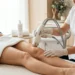 Trattamento estetico professionale per drenare le gambe gonfie e rimodellare i tessuti.