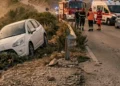 Incidente Ragusa SS 115: auto nel burrone, tre feriti e elisoccorso