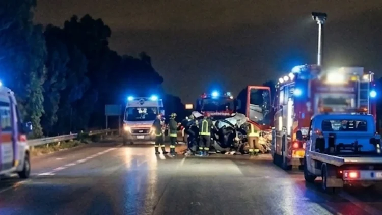 Soccorsi notturni per incidente stradale sulla Sp 36 a Santa Croce Camerina