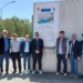 Cantiere per il rifacimento del tetto della Piscina del Sole a Comiso