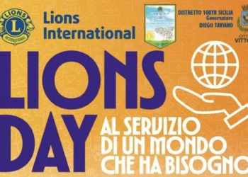 Volontari Lions Club allestiscono postazioni di screening gratuito in piazza del Popolo a Vittoria per il Lions Day 2026 del 12 aprile