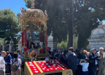 Processione della Vergine Addolorata tra le vie di Monterosso Almo