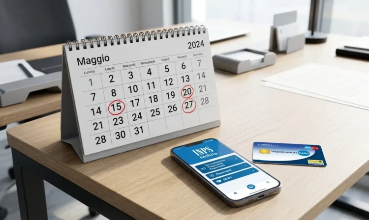 Calendario dei pagamenti di maggio per assegno unico e inclusione