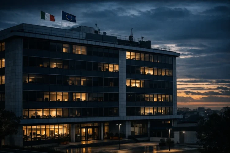 Edifici pubblici con luci ridotte per il risparmio energetico nazionale 2026.