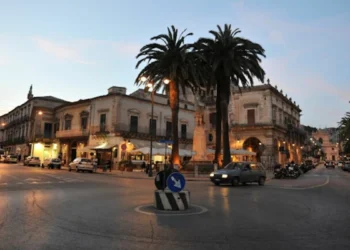 Veduta aerea della città di Modica interessata dal nuovo Piano Urbanistico Generale