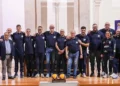 Presentazione ufficiale del progetto Sicilia Academy Volley all'Auditorium Pietro Floridia di Modica con la maglia celebrativa