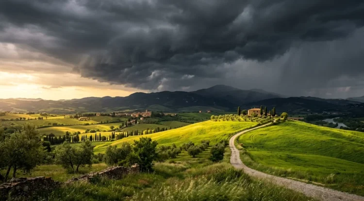 Nubi temporalesche in arrivo sull'Italia settentrionale secondo le ultime previsioni meteo.