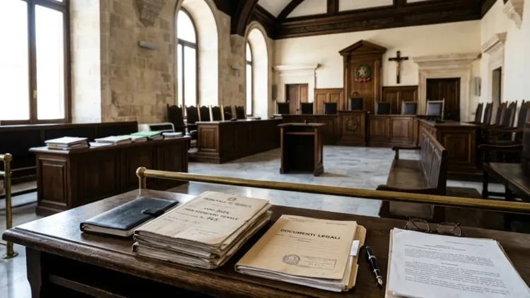 Aula di tribunale italiana — promessa di matrimonio non mantenuta, sentenza Cassazione