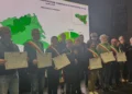 Premiazione del Comune di Scicli e dei volontari di Protezione Civile a Misterbianco