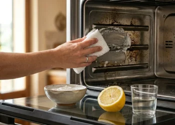 Come pulire il forno incrostato con pasta di bicarbonato e spugna: metodo naturale senza prodotti chimici