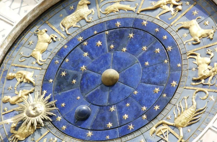 Rappresentazione dei dodici segni zodiacali per l'oroscopo