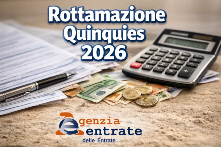 Un contribuente che consulta online la propria posizione debitoria per la Rottamazione Quinquies 2026.