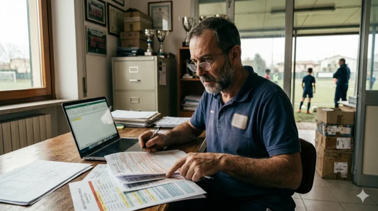 Dirigente di associazione sportiva dilettantistica verifica le cartelle esattoriali per aderire alla rottamazione quinquies entro il 30 aprile 2026