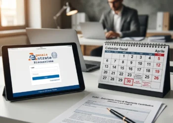 Documenti fiscali e tablet per l'invio della domanda di rottamazione quinquies