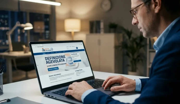 Procedura telematica per l'invio della domanda di Rottamazione-quinquies.