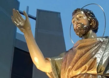 Chiesa di San Giuseppe Artigiano a Ragusa durante i festeggiamenti