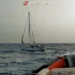 Motovedetta della Guardia Costiera di Pozzallo durante un'operazione di salvataggio in mare aperto