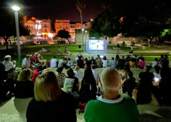 Vista aerea dei Giardini Iblei a Ragusa Ibla dove sorgerà il nuovo teatro all'aperto previsto dal piano centri storici 2025