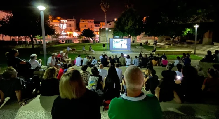 Vista aerea dei Giardini Iblei a Ragusa Ibla dove sorgerà il nuovo teatro all'aperto previsto dal piano centri storici 2025