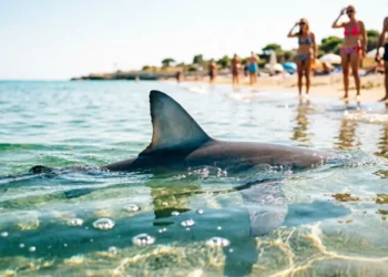 Verdesca avvistata a Terracina vicino riva spiaggia