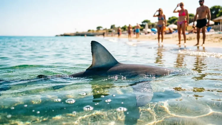 Verdesca avvistata a Terracina vicino riva spiaggia