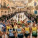 Corridori amatoriali durante la gara podistica Vivicittà 2026 a Ragusa, quinta edizione del Memorial Titta Tumino