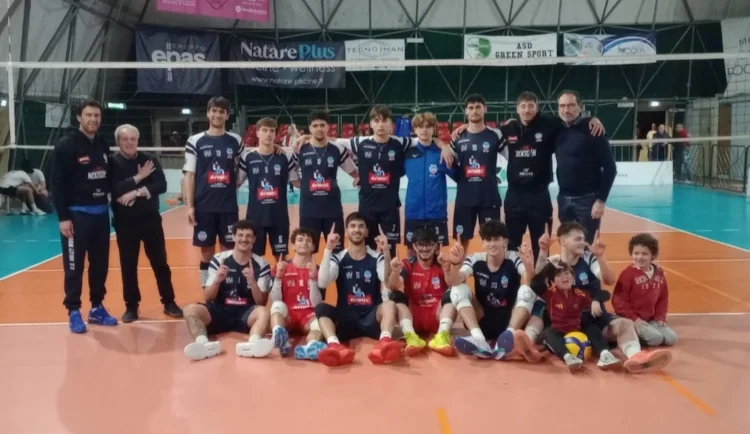 Giocatori della Volley Modica Next Gen