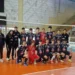 Attacco vincente della Volley Modica Next Gen durante il quarto di finale regionale contro Pedara