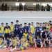 Azione di gioco tra Volley Gibellina e Volley Modica Nextgen nei play-off di Serie C.