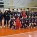 Giocatori della Volley Modica Under 17 durante un'azione di gioco nella finale regionale