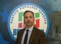 Veduta esterna di Palazzo Iacono, sede del Comune di Vittoria, in una giornata di sole