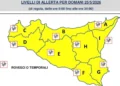Allerta gialla Sicilia 25 maggio: temporali pomeridiani e instabilità interna