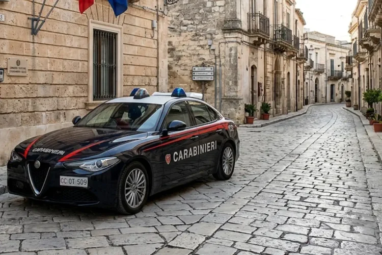 Carabinieri in servizio di controllo a Chiaramonte Gulfi nel 2026