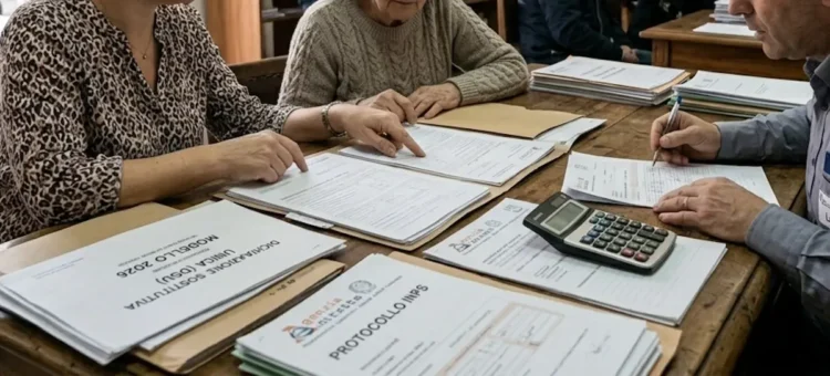 Famiglia consulta documenti ISEE per Assegno Unico 2026 INPS