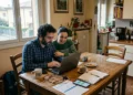 Famiglia controlla il pagamento dell’Assegno unico sul portale INPS