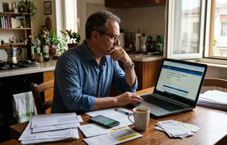 Genitore consulta online il pagamento dell’Assegno unico INPS