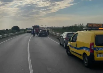 Incidente sulla SS417 a Belpasso con traffico a senso unico alternato