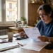 Lavoratrice controlla la busta paga con bonus e agevolazioni fiscali 2026