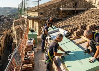 operai lavori bonus tetto 2026 su abitazione residenziale