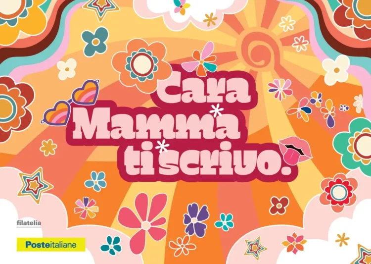 Cartolina filatelica Festa della Mamma 2026 disponibile all'ufficio postale di Ragusa Centro in piazza Matteotti