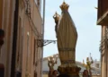La processione della Madonna delle Grazie a Chiaramonte Gulfi durante il Cuncursu