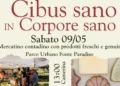 Cibus Sano Santa Croce Camerina nel Parco Fonte Paradiso con mercatino e attività