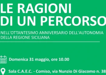 Incontro pubblico a Comiso sull’autonomia siciliana con amministratori locali