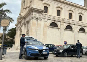 Polizia di Stato a Comiso durante esecuzione ordine di carcerazione