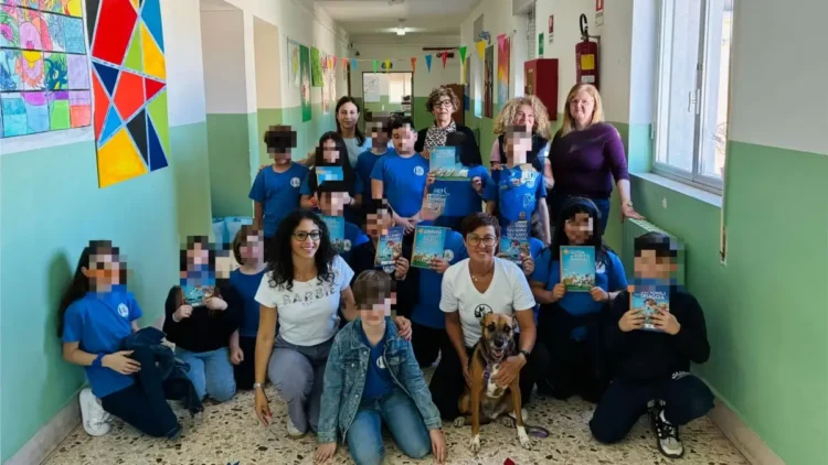 Attività educativa con cane nelle scuole di Comiso e Pedalino