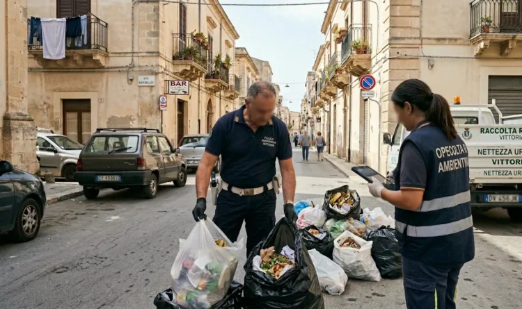 Controlli ambientali sui rifiuti abbandonati nel territorio di Vittoria, marzo aprile 2026