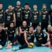 Formazione maschile Dike Pallavolo Modica in palestra prima della fase regionale CSI